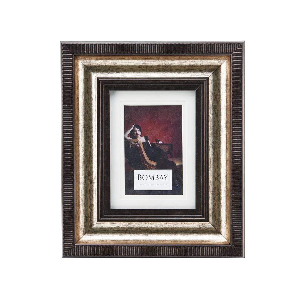 Bombay 4 x 6 Bronze Photo Frame