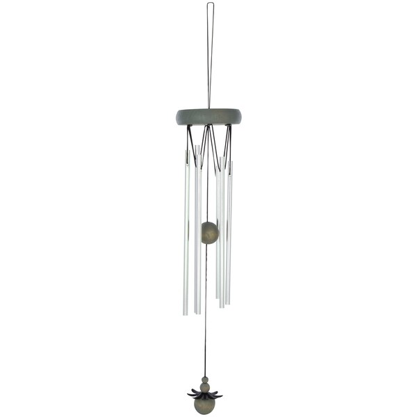 Carson Home Accents 18 Inch Medium Bouquet Harmony Wind Chimes Carson Home Accents 18 Inch Medium Bouquet Harmony Wind Chimes With Wood Canopy