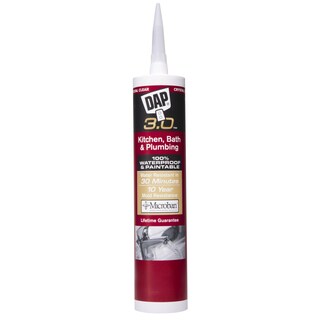 Dap 00795 9 oz Crystal Clear DAP 3.0 Kitchen, Bath & Plumbing HP Sealer ...