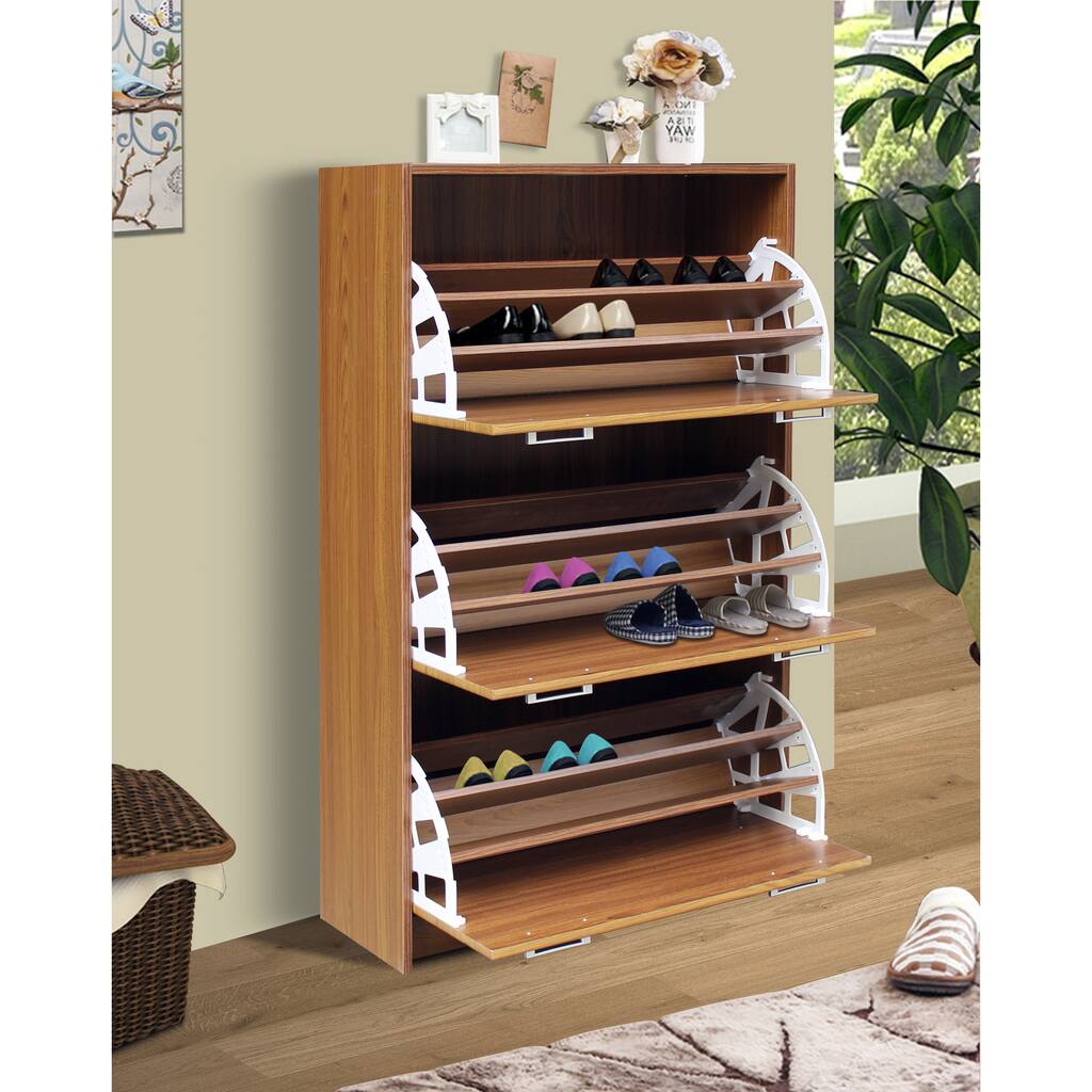 Deluxe Triple Shoe Cabinet