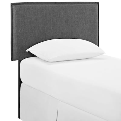 Camille Grey Fabric Headboard