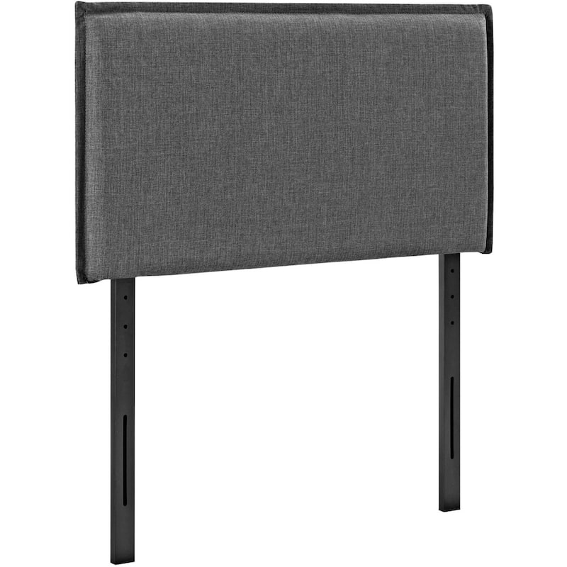 Camille Grey Fabric Headboard