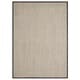 preview thumbnail 22 of 31, Nourison Beechwood Natural Sisal Area Rug 2'3" x 3'9" - Black - Rectangle