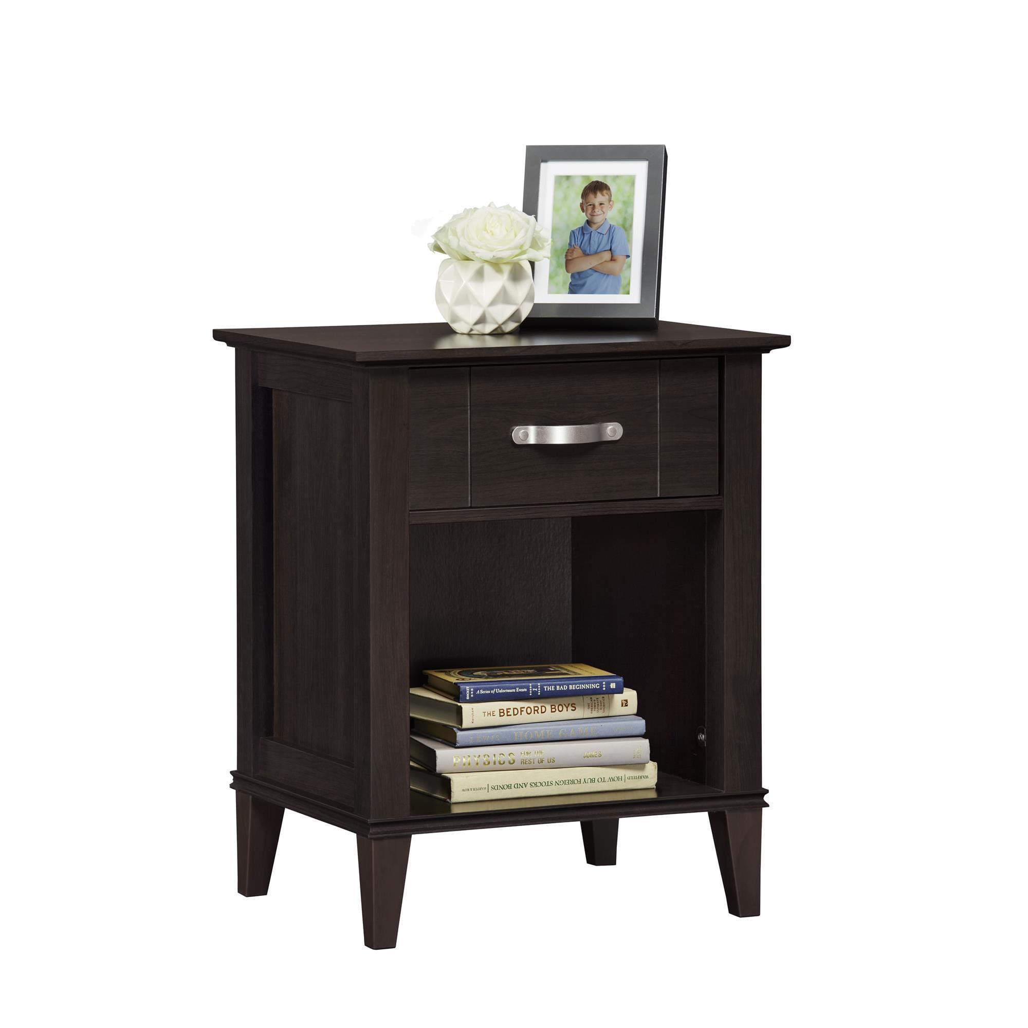 Shop Strick Bolton Diletta Espresso Nightstand Overstock 12432611