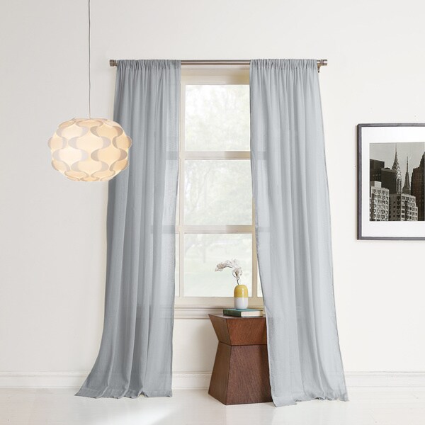 No. 918 Hendricks Sheer Cotton Gauze Window Curtain
