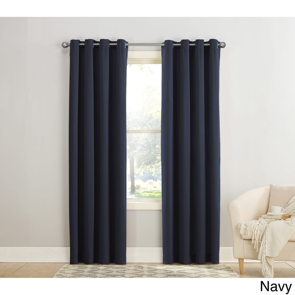 Porch & Den Nantahala Grommet Top Curtain Panel, Single Panel