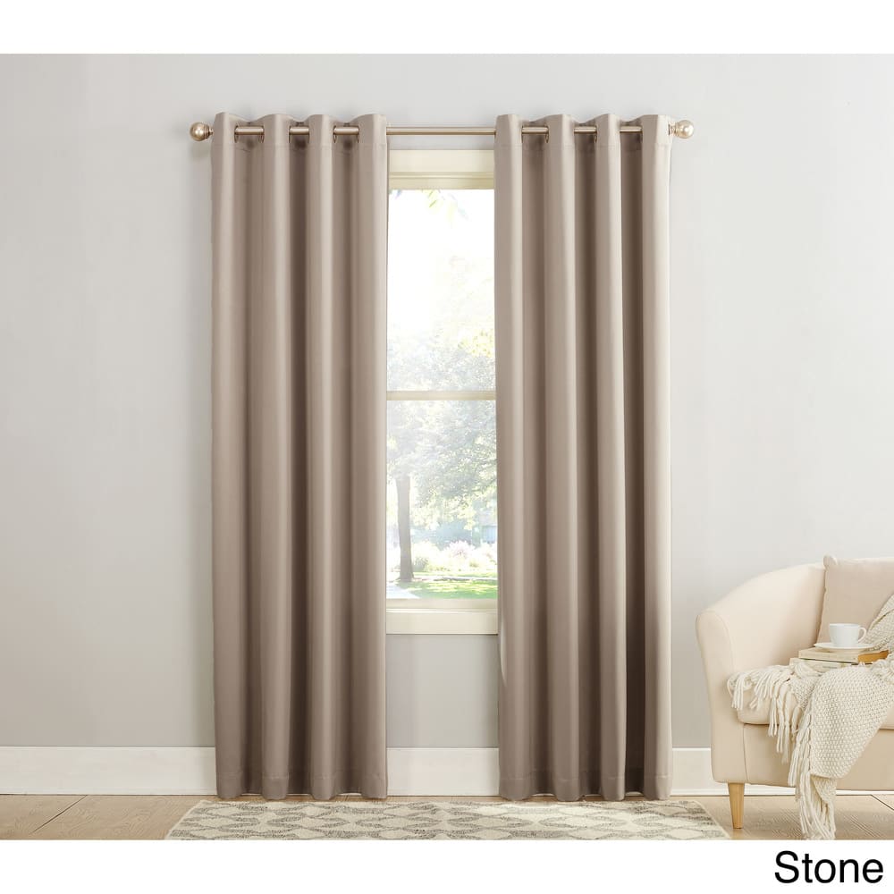 Porch & Den Nantahala Grommet Top Curtain Panel, Single Panel