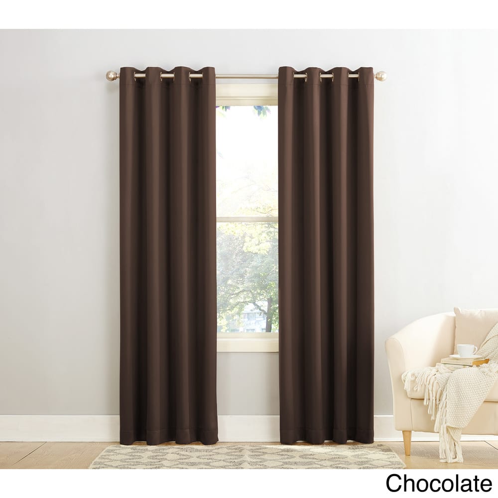 Porch & Den Nantahala Grommet Top Curtain Panel, Single Panel
