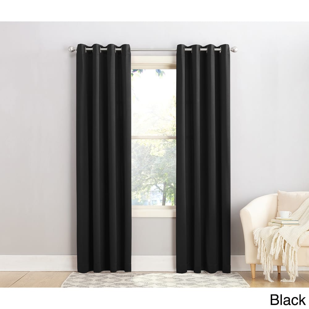 Porch & Den Nantahala Grommet Top Curtain Panel, Single Panel