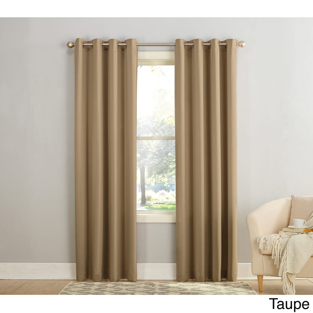 Porch & Den Nantahala Grommet Top Curtain Panel, Single Panel