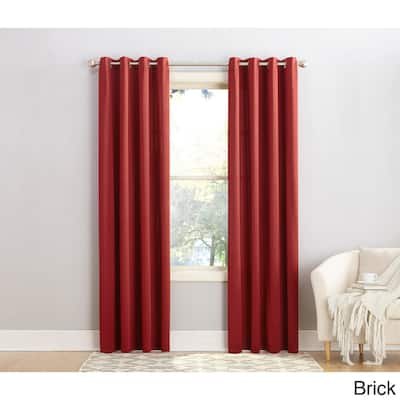 Porch & Den Nantahala Grommet Top Curtain Panel, Single Panel