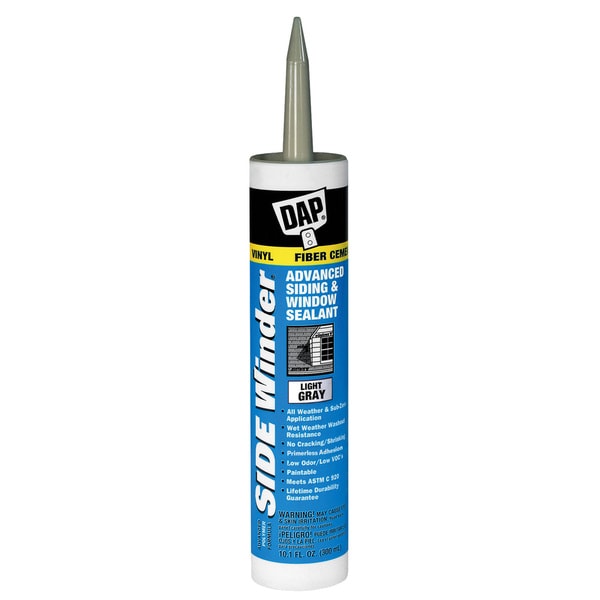 Dap 00807 Light Gray Side Winder Siding & Window Sealant 10.1 Oz
