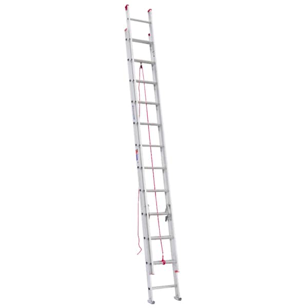 Werner D1124-2 24' Aluminum Extension Ladder - Overstock - 12433073