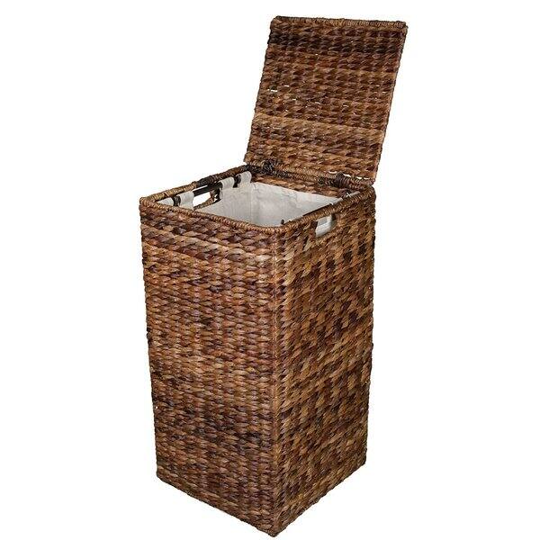 BirdRock Home Espresso Abaca Single Hamper Bed Bath & Beyond 12433618