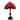 Warehouse of Tiffany Odysseia One-light Red on Red Dragonfly 16-inch Tiffany-style Table Lamp