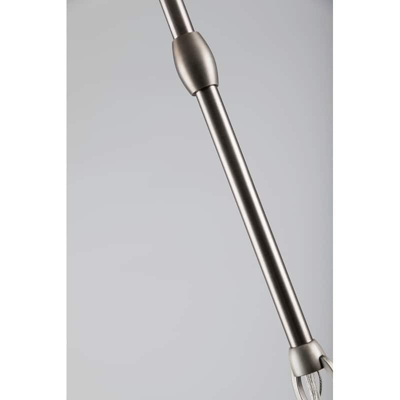 Hudson Valley Altamont 8-inch Historic Nickel Pendant