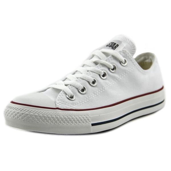 Converse Men's Chuck Taylor All Star Core Ox White Canvas Athletic ...