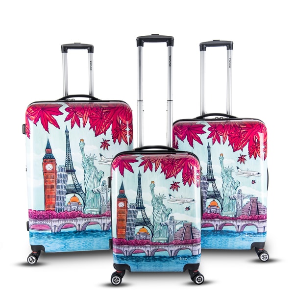 3 in 1 expandable hardside luggage
