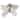 Puzzled Nautical Decor Collection White Resin Starfish