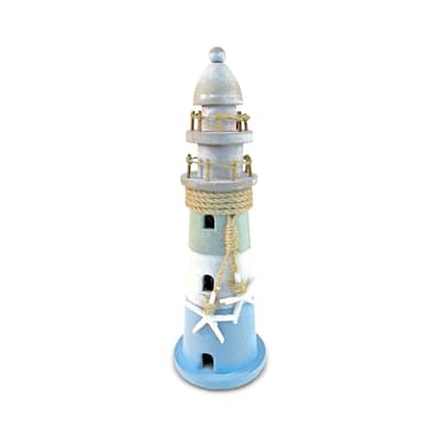 Puzzled Ocean Breeze Lighthouse Nautical Decor