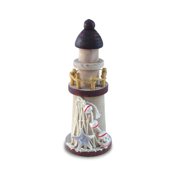 mini lighthouse figurines