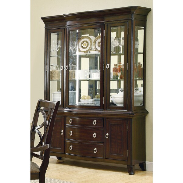 Coaster Company Espresso Wood Buffet And Hutch Free Shipping Coaster Company Espresso Wood Buffet And Hutch