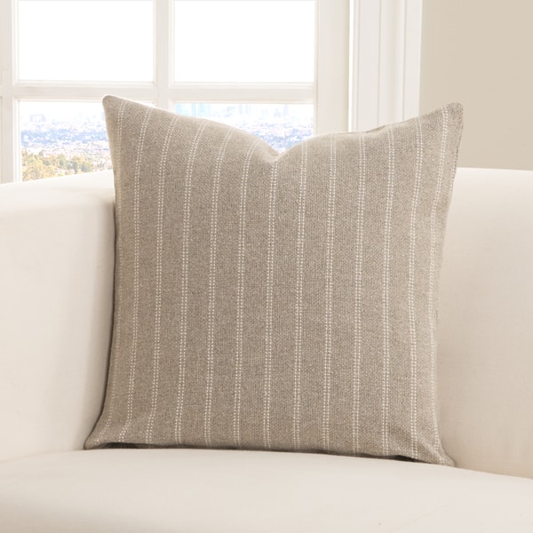 Shop Strick Bolton Stom Ticked Stripe Toss Pillow On Sale