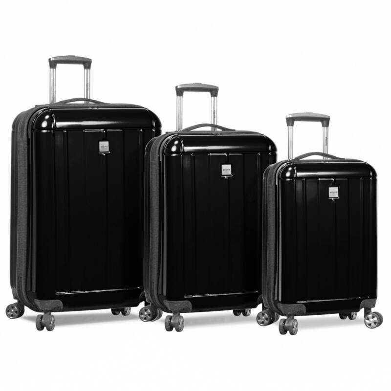 Contour 3-piece Hardside Spinner TSA Combination Lock Luggage Set