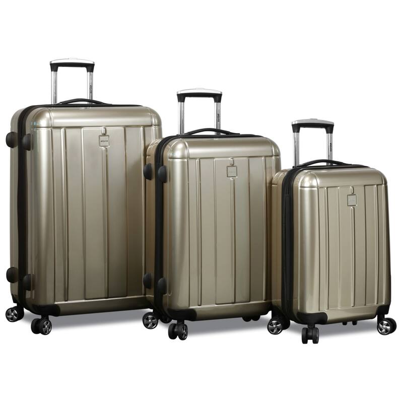 Contour 3-piece Hardside Spinner TSA Combination Lock Luggage Set