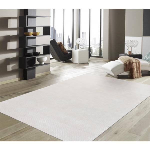Pasargad Home Edgy Collection Hand Tufted Bamboo Silk Wool Rug Overstock 19864719 Silver 8 X 10