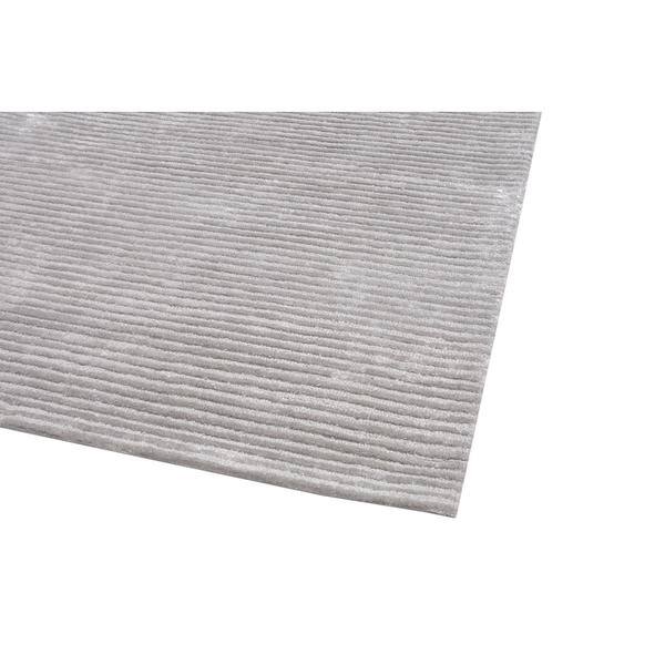 Pasargad Home Edgy Collection Hand Tufted Bamboo Silk Wool Rug Overstock 19864719 Silver 8 X 10