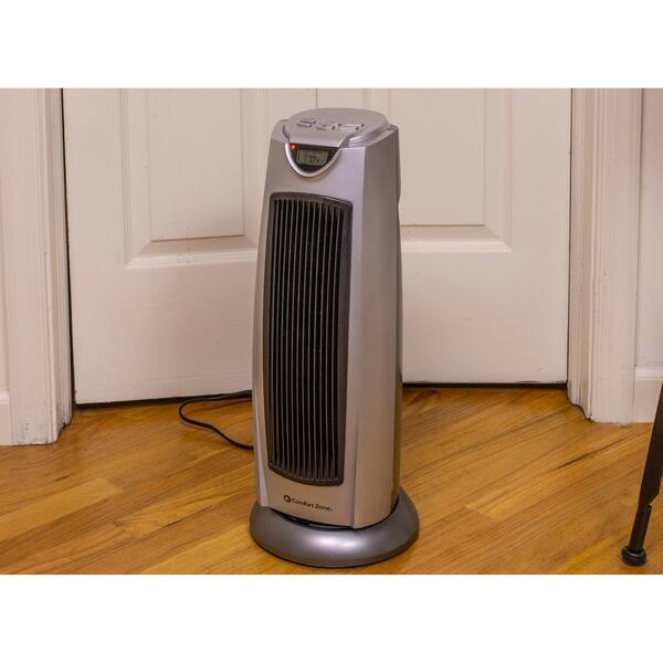 Shop Comfort Zone Cz499r 1500 Watt Ceramic Oscillating Digital