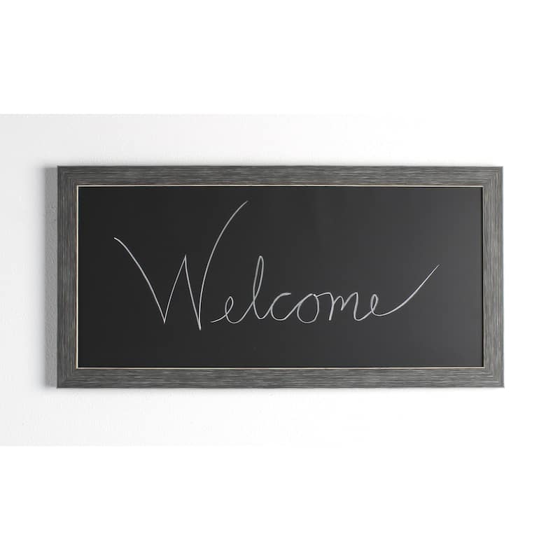 Designovation Wyeth Framed Magnetic Chalkboard - 13x26