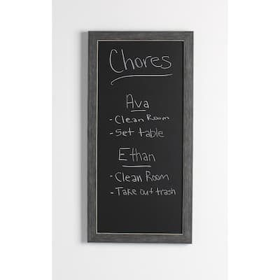 Designovation Wyeth Framed Magnetic Chalkboard - 13x26