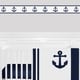 preview thumbnail 2 of 0, Sweet Jojo Designs Anchors Away Collection Multicolor Wall Paper Border