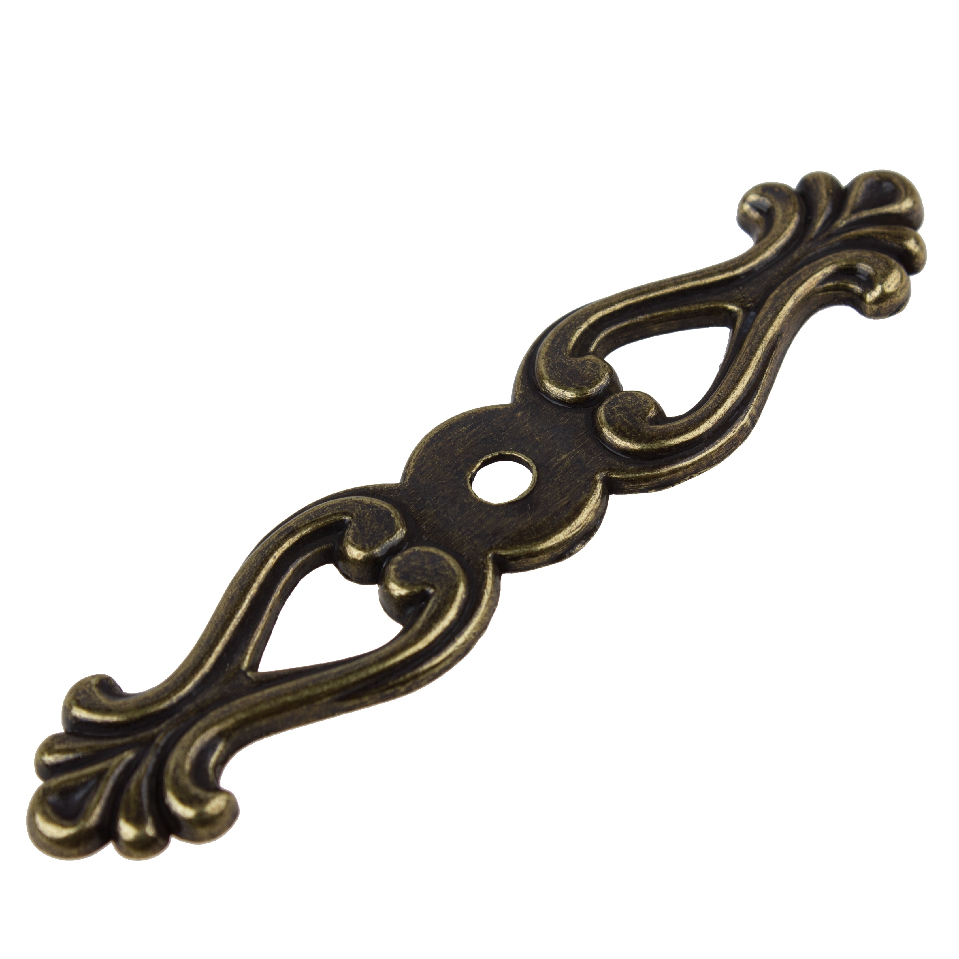 GlideRite 3.25-inch Antique Brass Small Classic Cabinet Hardware Backplate  (Pack of 10 or 25) - On Sale - Bed Bath & Beyond - 12448502