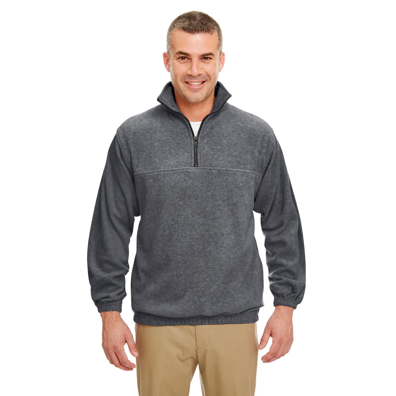 big and tall quarter zip sweatshirt