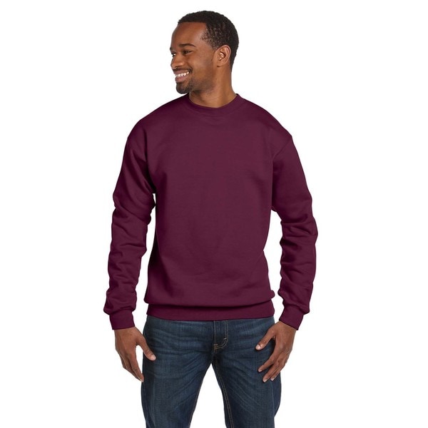 maroon crew neck sweater