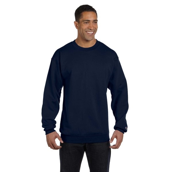 men's navy crew neck sweater