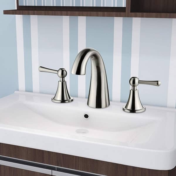 Shop Vanity Art 8 Bathroom Sink Faucet Three Hole And Double