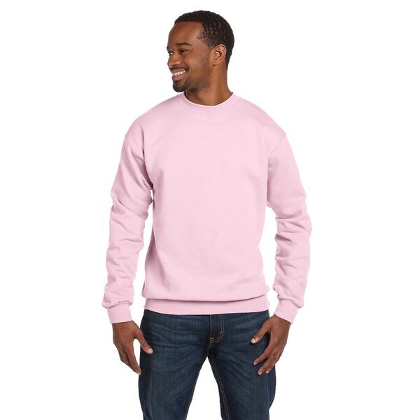 mens pink crewneck