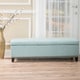 preview thumbnail 8 of 12, Isra Fabric Storage Ottoman Bench by Christopher Knight Home