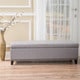 preview thumbnail 5 of 12, Isra Fabric Storage Ottoman Bench by Christopher Knight Home