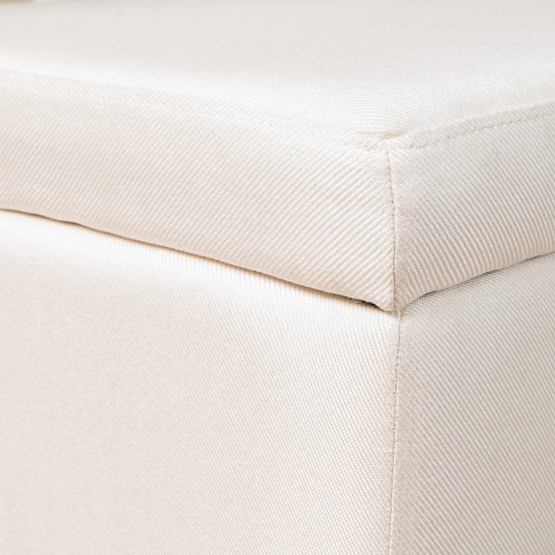 Isra Fabric Storage Ottoman Bench by Christopher Knight Home