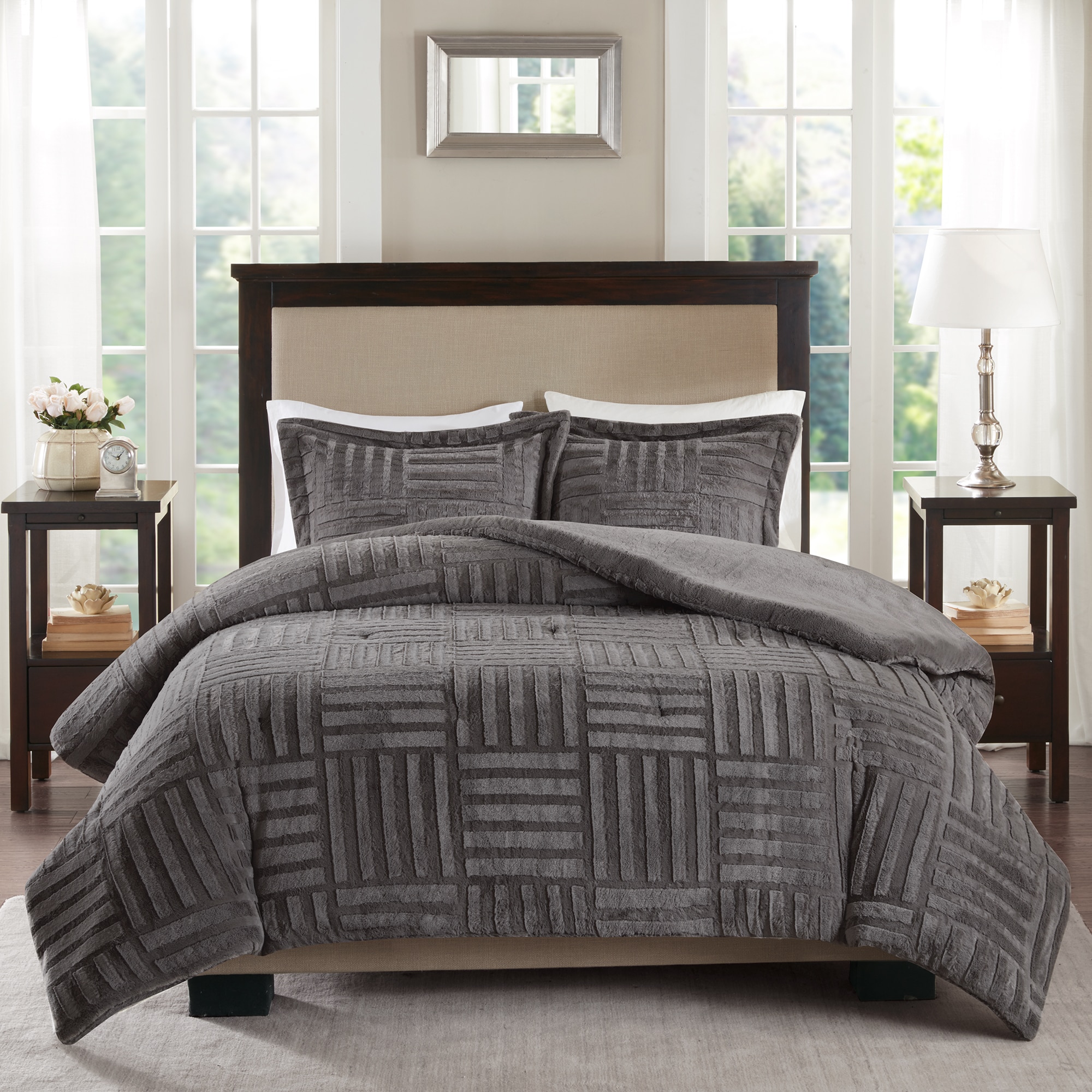 Free Shipping Fu.. Madison Park Arctic Fur Down Alternative Comforter Mini Set