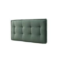 LYKE Home Queen-size Wall Mount Faded Upholstered Panel Headboard