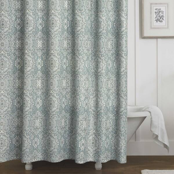 Shop Laura Ashley Ardleigh Cotton Shower Curtain Free Shipping