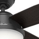 preview thumbnail 12 of 17, Hunter 52" Dempsey Outdoor Ceiling Fan with LED Light Kit and Handheld Remote, Damp Rated - Contemporary, Transitional