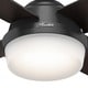 preview thumbnail 11 of 17, Hunter 52" Dempsey Outdoor Ceiling Fan with LED Light Kit and Handheld Remote, Damp Rated - Contemporary, Transitional