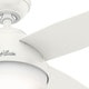 preview thumbnail 10 of 16, Hunter 44" Dempsey Ceiling Fan with LED Light Kit and Handheld Remote - Contemporary, Transitional, Industrial